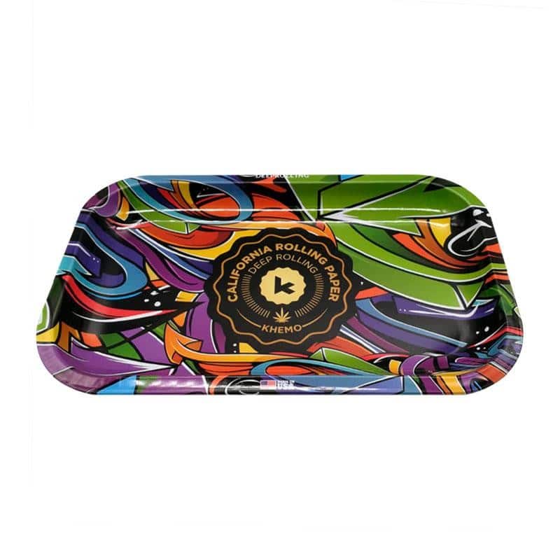 BANDEJA METÁLICA COLORES (MEDIANA)- KHEMO (DS)