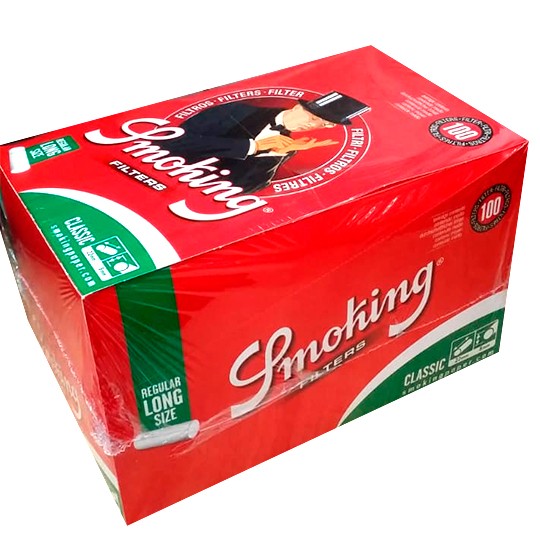FILTRO LONG REGULAR EASY GREEN 100-SMOKING (DS)