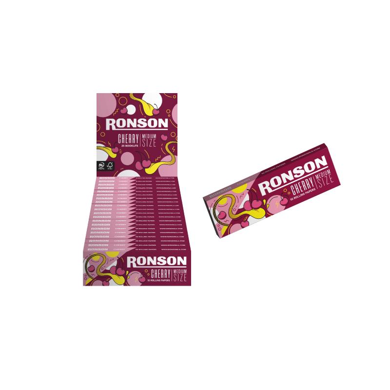 RONSON PAPEL CHERRY 25UDS