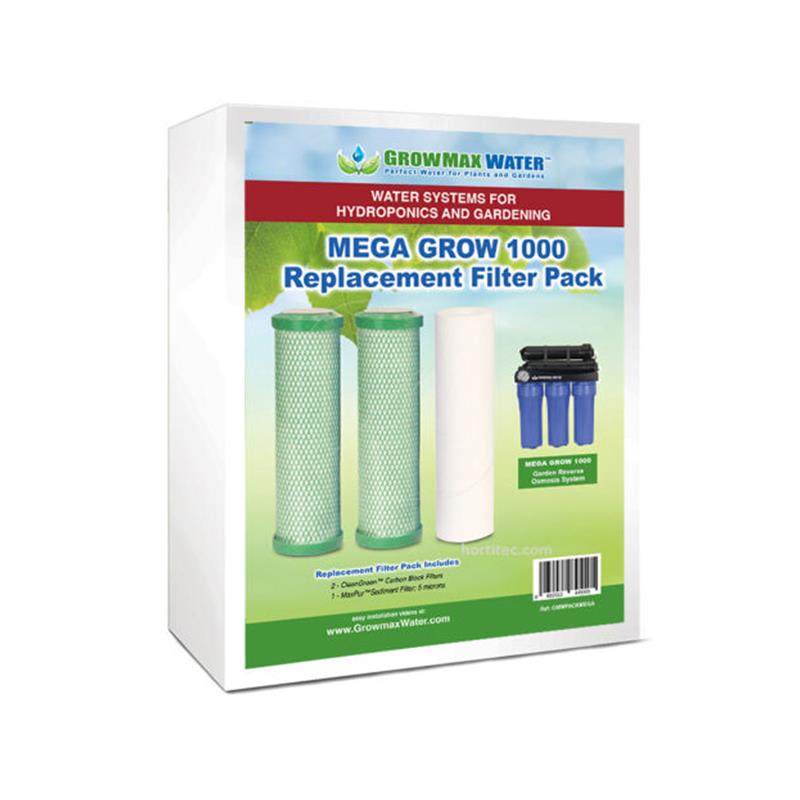 PACK FILTROS RECAMBIO MEGA GROW GROWMAX WATER