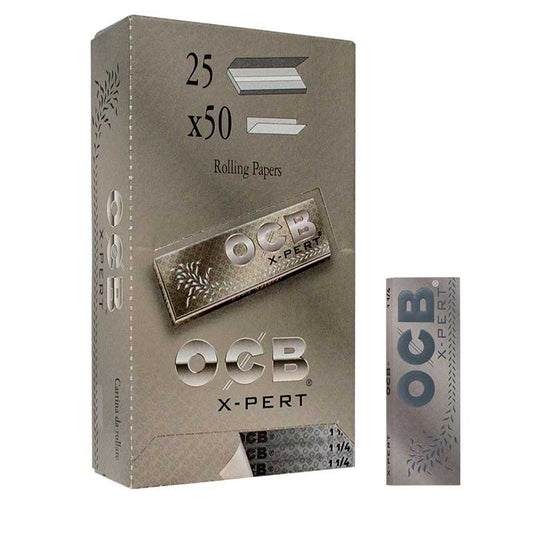 OCB PAPEL X-PERT EXTRA FINO 1 1/4 25UDS