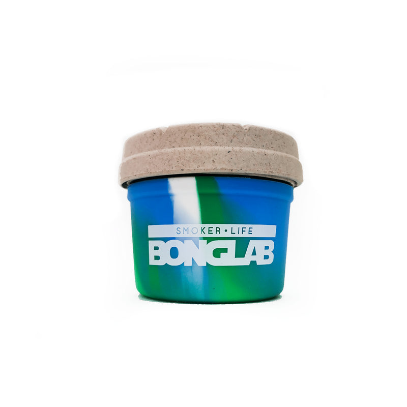 JAR OCEAN TIE DYE 4OZ-BONGLAB RE: STASH (DS)
