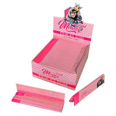 PAPEL KS SLIM PINK 50UDS MONKEY KING