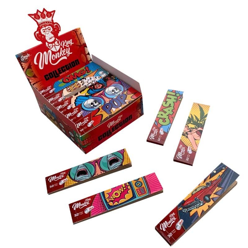 FILTROS DOBLE COMIC UNBLEACHED 40UDS MONKEY KING