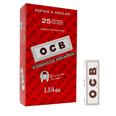 PAPELILLO BLANCO DISPLAY 25U 1.25-OCB (DS)