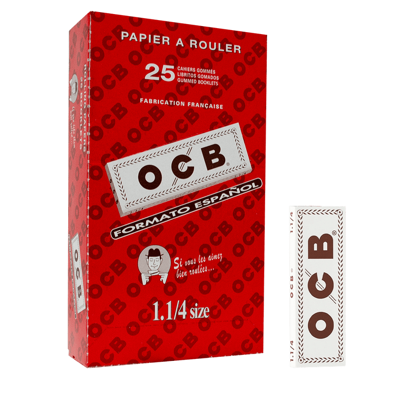 PAPELILLO BLANCO DISPLAY 25U 1.25-OCB (DS)