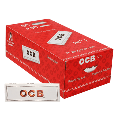 PAPELILLO BLANCO DISPLAY 50U 5CM-OCB (DS)
