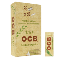 PAPELILLO ORGANICO DE CAÑAMO DISPLAY 25U 1.25-OCB (DS)