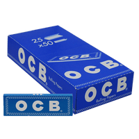 PAPELILLO AZUL SIMPLE DISPLAY 25U 1-OCB (DS)