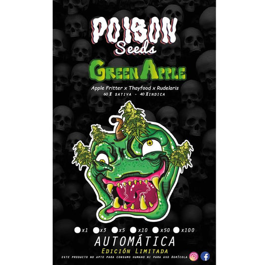 POISON SEEDS GREEN APPLE AUTO 1UD