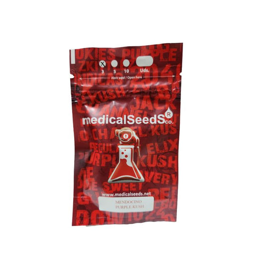 MEDICAL SEEDS MENDOCINO PURPLE KUSH 3UDS