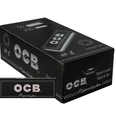 PAPELILLO NEGRO 7CM 50U-OCB (DS)