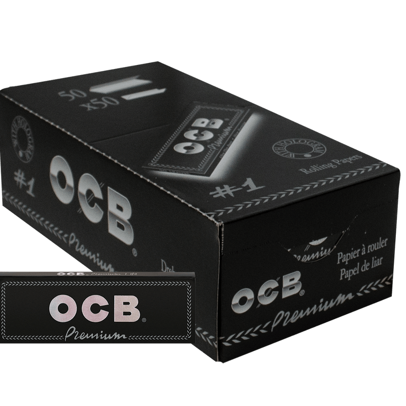PAPELILLO NEGRO 7CM 50U-OCB (DS)