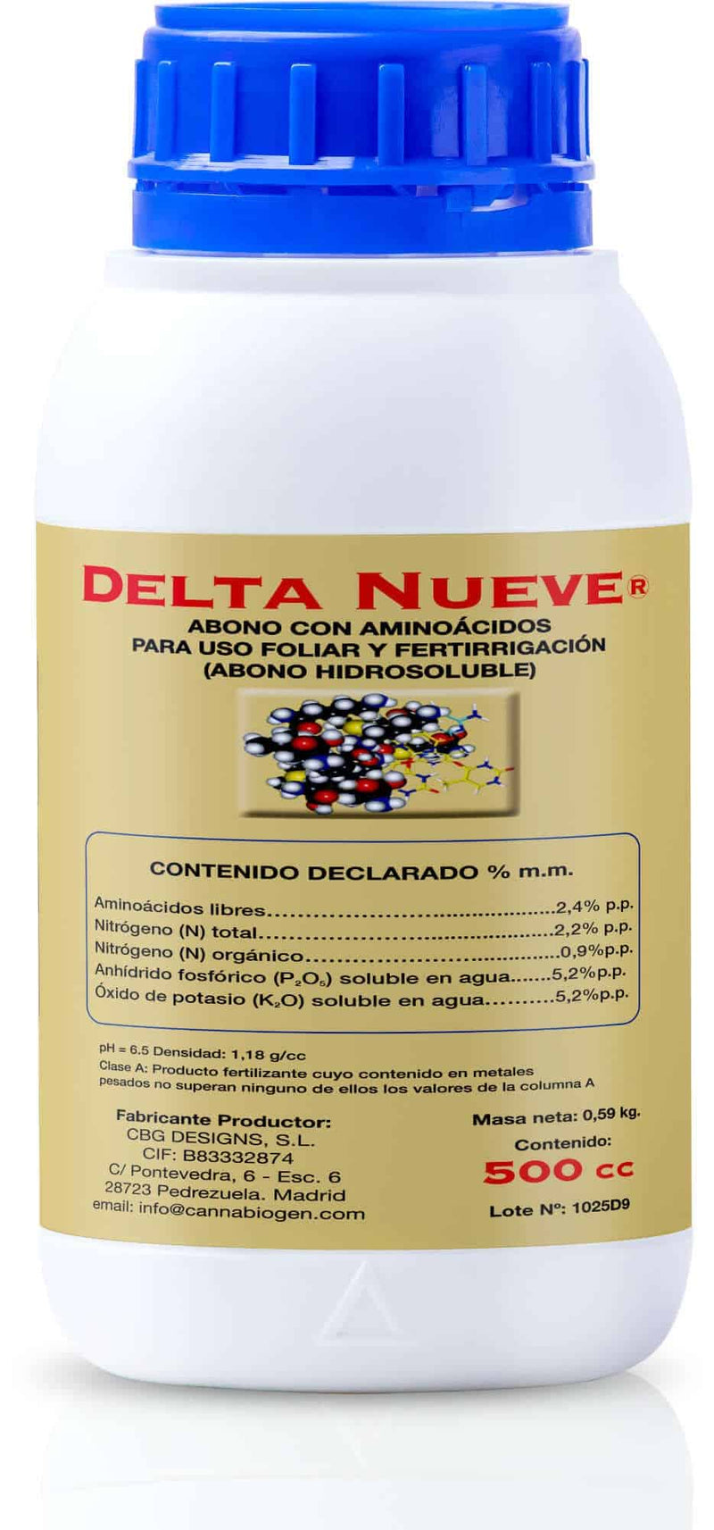 DELTA 9 500ML-CBG (DS)