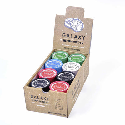 BIODEGRADABLE HEMP GRINDER DISPLAY 24U-GALAXY (DS)