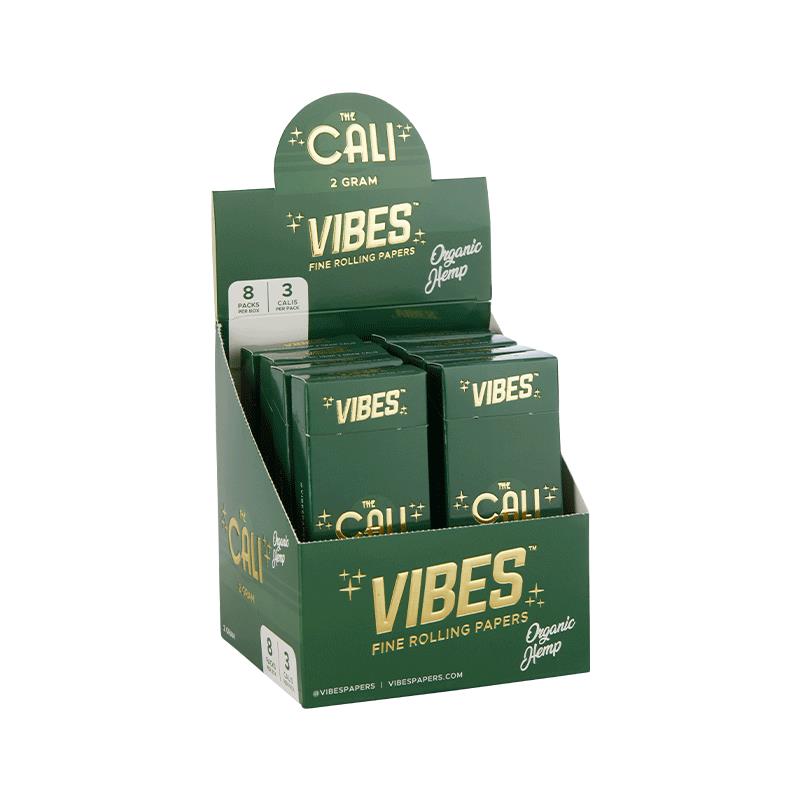 THE CALI ORGANIC HEMP 2 GRAM 8UDS VIBES