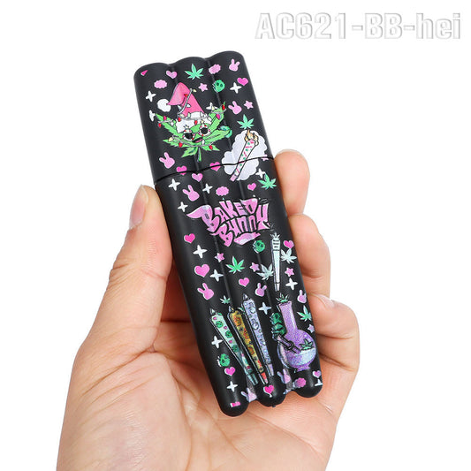 Contenedor 3 Preroll Plastico (Baked Bunny)