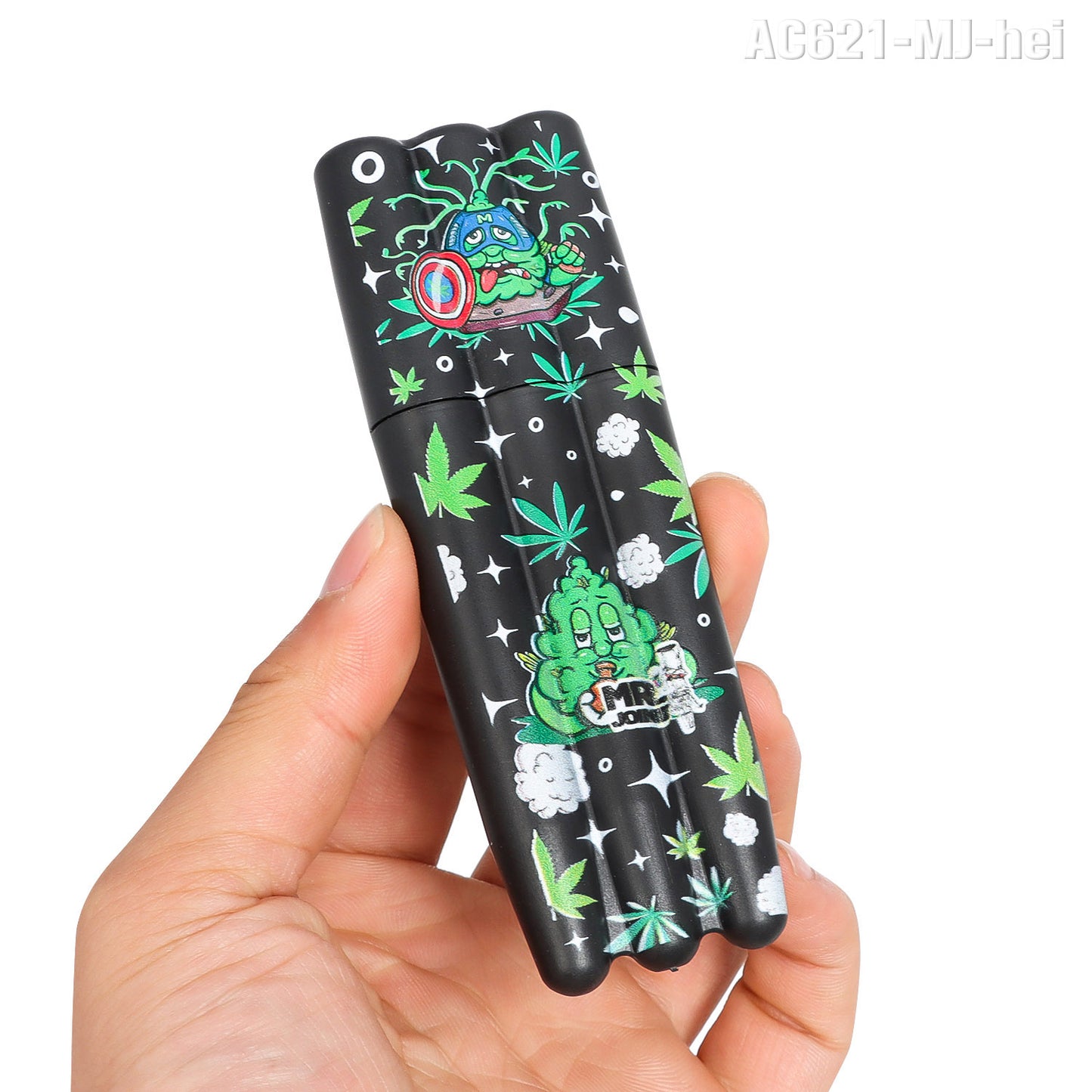 Contenedor 3 Preroll Plastico (Mr. Joint)