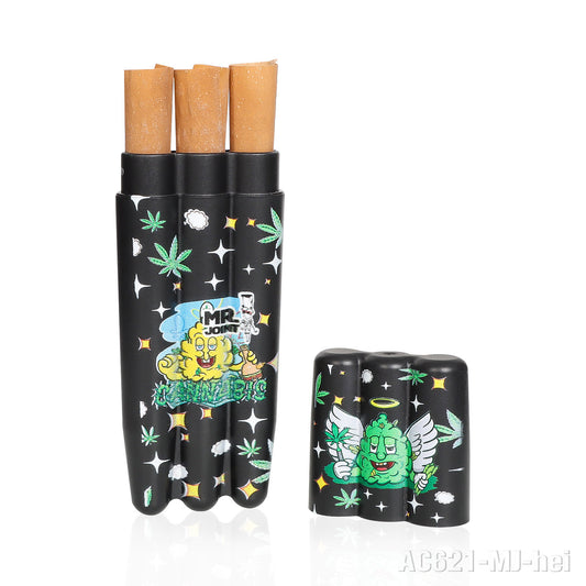 Contenedor 3 Preroll Plastico (Mr. Joint)