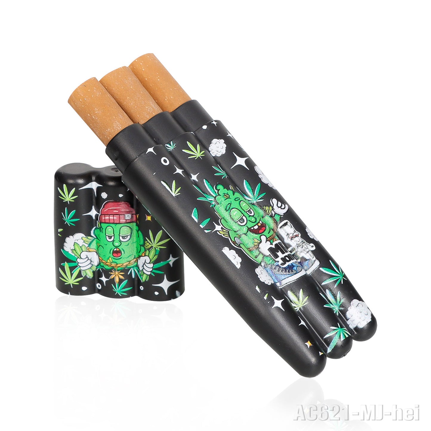 Contenedor 3 Preroll Plastico (Mr. Joint)