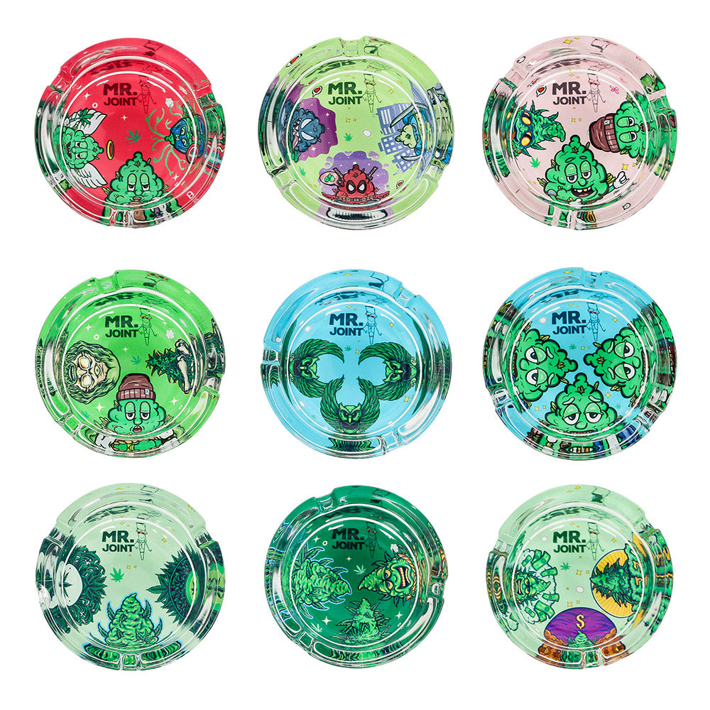 Cenicero Redondo (Mr Joint) vidrio 85mm