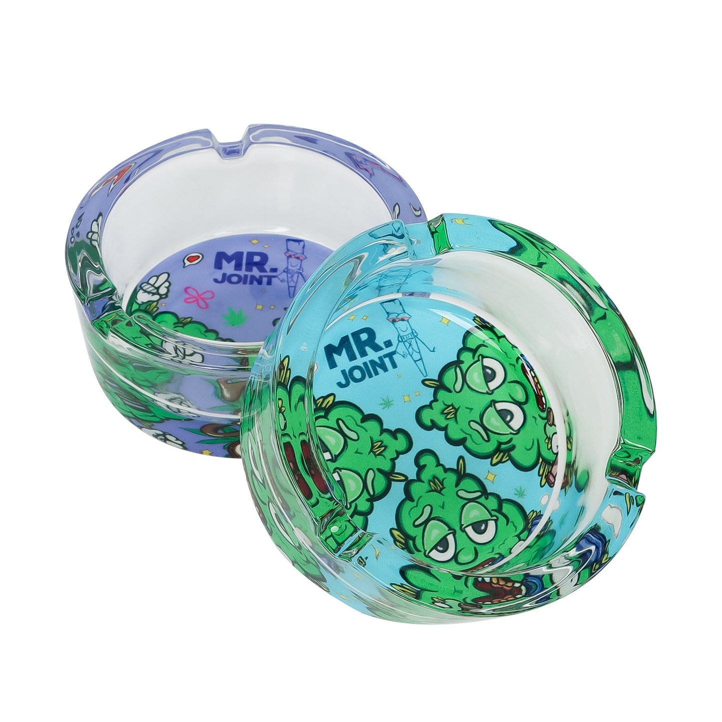 Cenicero Redondo (Mr Joint) vidrio 85mm