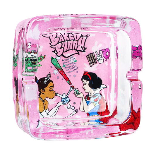 Cenicero Cuadrado (Baked Bunny) vidrio 90mm