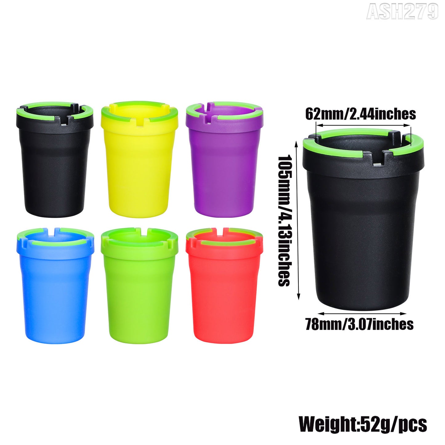Cenicero Plastico Vaso