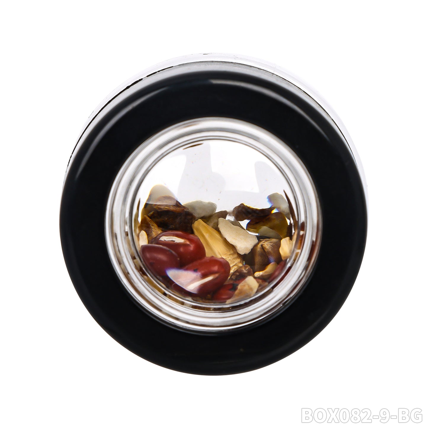 Contenedor Vidrio extracto con Lupa 45x26 mm