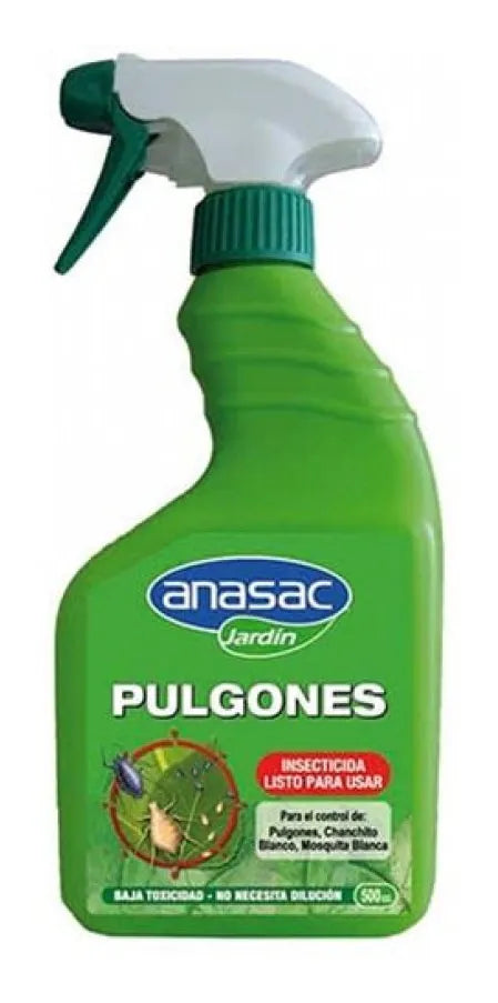 INSECTICIDA PULGONES GREEN LINE ANASAC 500 cc