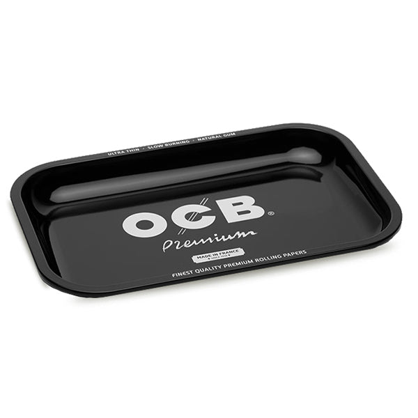 Bandeja Metálica (OCB ) Mediana Negra 29X19 Cms