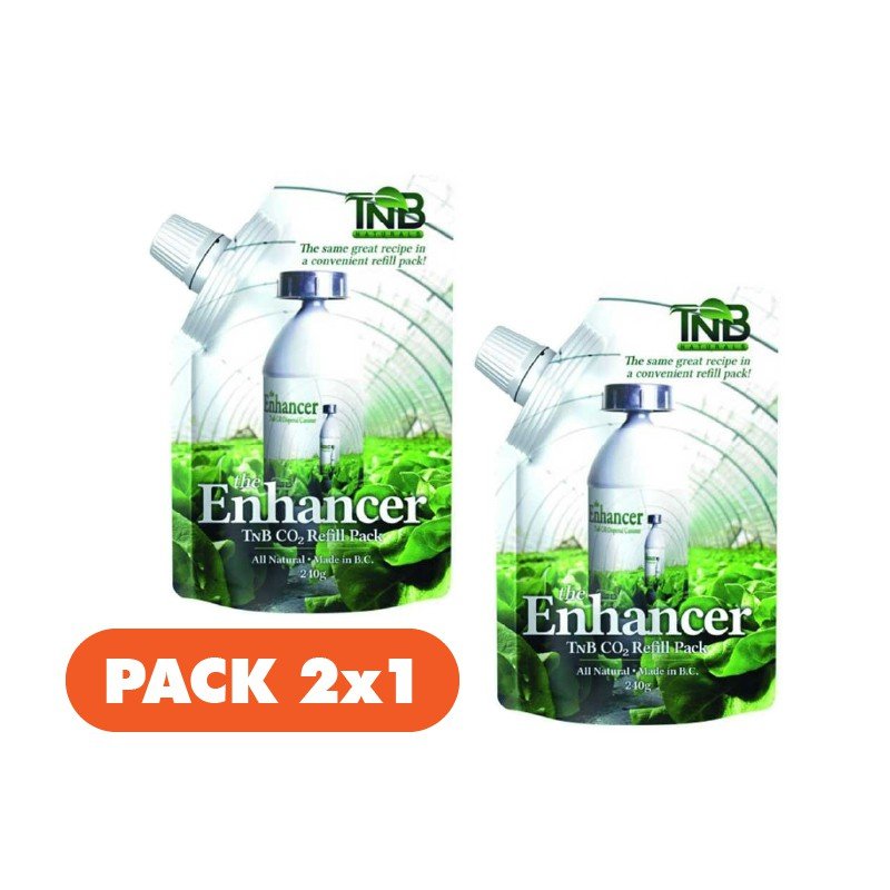 THE ENHANCER CO2 RECARGA TNB NATURALS 2X1