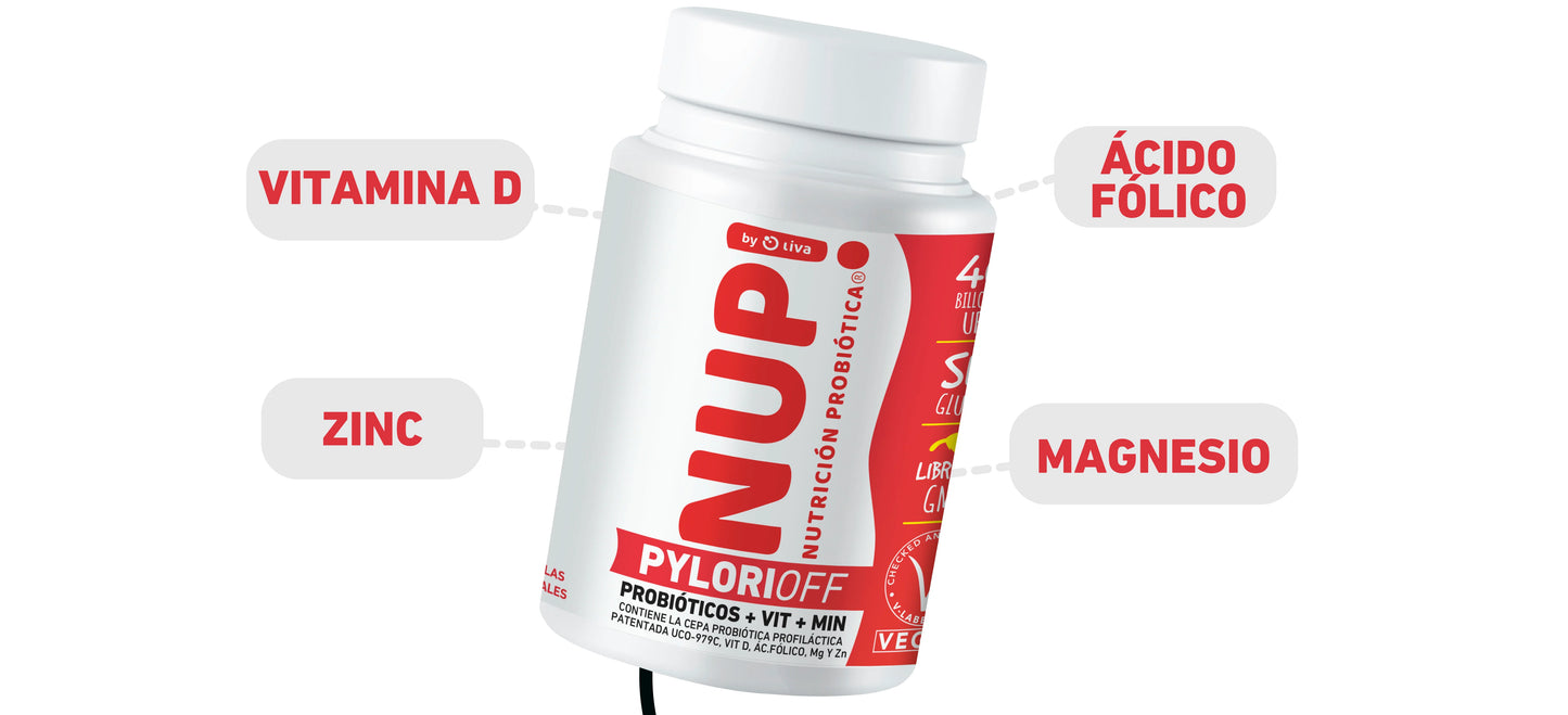 NUP! PROBIÓTICOS PYLORIOFF