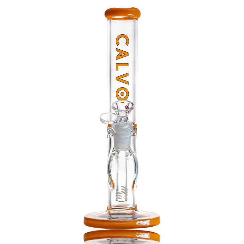 STRAIGHT TUBE AMERICAN ORANGE CALVO GLASS