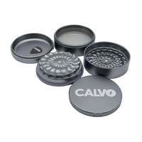 MOLEDOR AURA XL SILVER 100MM NON TEETH CALVO GLASS