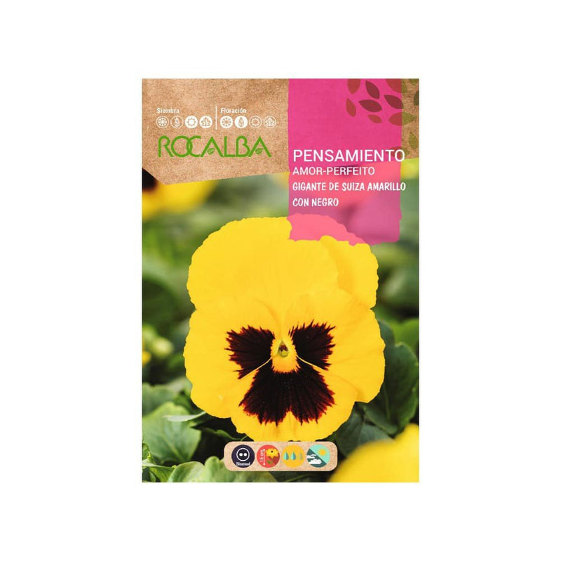 ROCALBA SEMILLA PENSAMIENTO AMARILLO 1UD