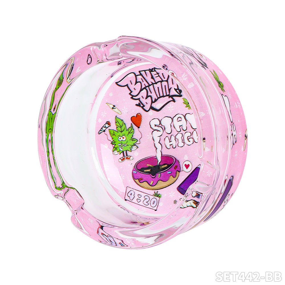 Kit Pink (Baked Bunny) bong + 7 accesorios