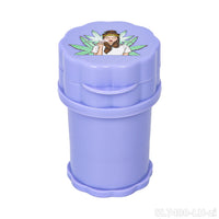 Grinder Plastico Purple (Lady Hornet) con contenedor
