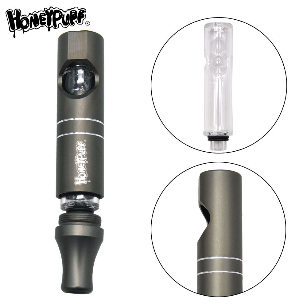 Pipa Aluminio Tubo Vidrio