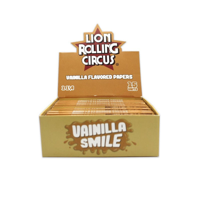 LRC PAPEL FLAVOUR 1 1/4 VAINILLA SMILE 15UDS