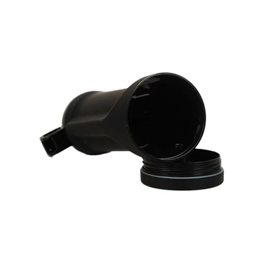 Botella Negra Botella con Compartimento Oculto