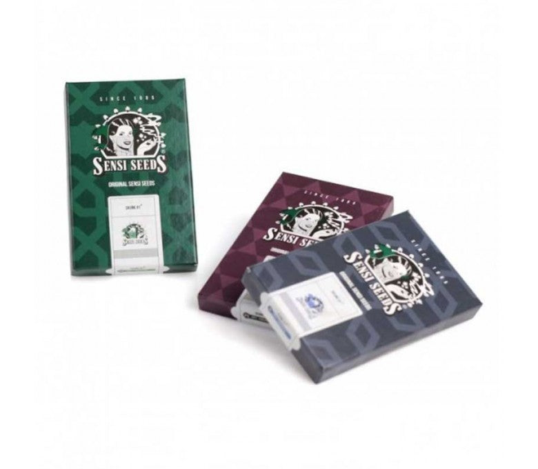 SENSI SEEDS SATIN BLACK DOMINA CBD 3UDS