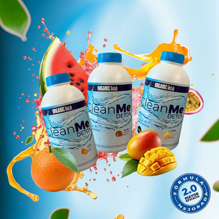 Clean Me Detox 500 ML (3 Sabores)