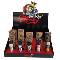 KIT WOOD KS UNBLEACHED+CLIPPER 20UDS MONKEY KING