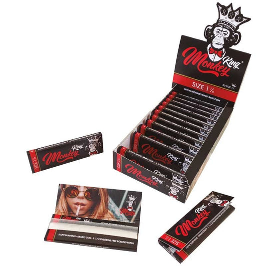 PAPEL 1 1/4 BLANCO 24UDS MONKEY KING