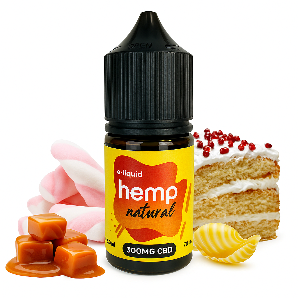 E-liquid - 30ml Natural Hemp