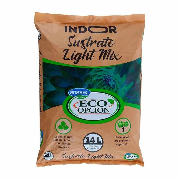 SUSTRATO LIGHT MIX 14L INDOOR ANASAC