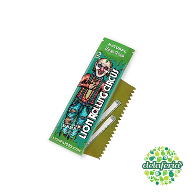 BLUNT HEMP WRAP LION ROLLING CIRCUS NATURAL