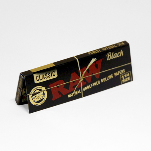 Papelillo Raw Black 1 1/4