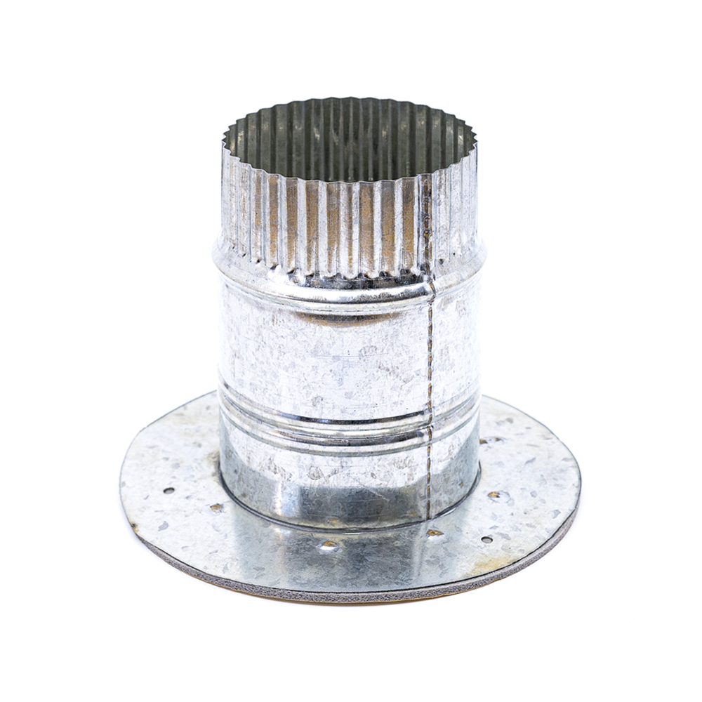 Acople pared Metal 100 mm